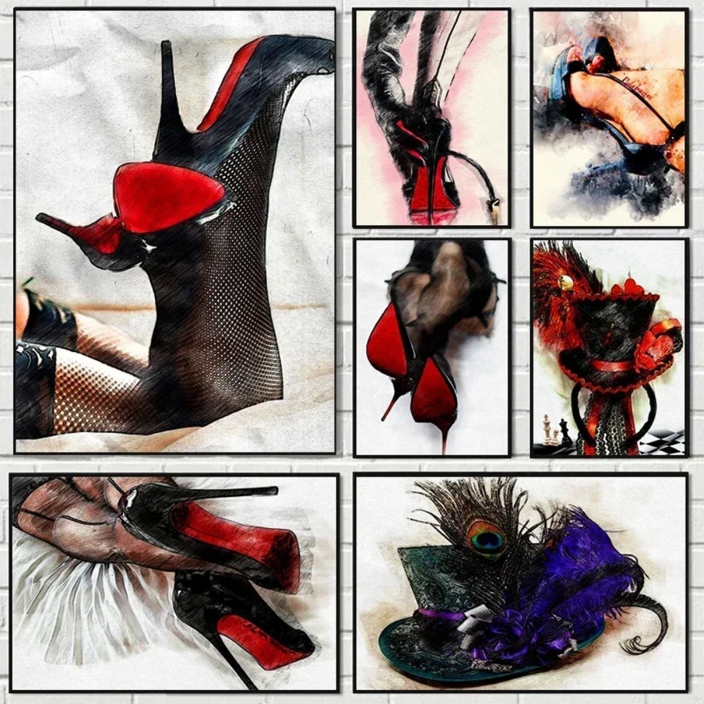 Waterproof Spray Shoe - Sepatu Hak Tinggi Hitam Wanita Modern