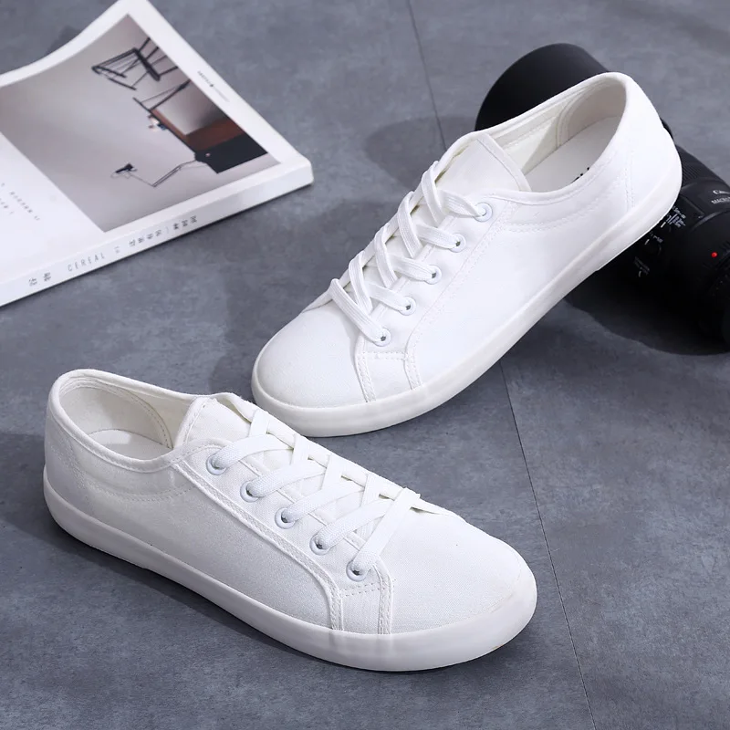 White Sneaker Care Kit - Sepatu Kanvas Pasangan Putih Sepatu Musim