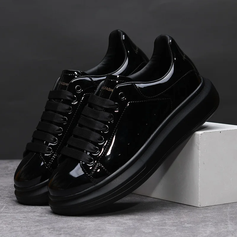 White Sneaker Care Kit - Sepatu Pria Merk Brand Hitam Mengkilap