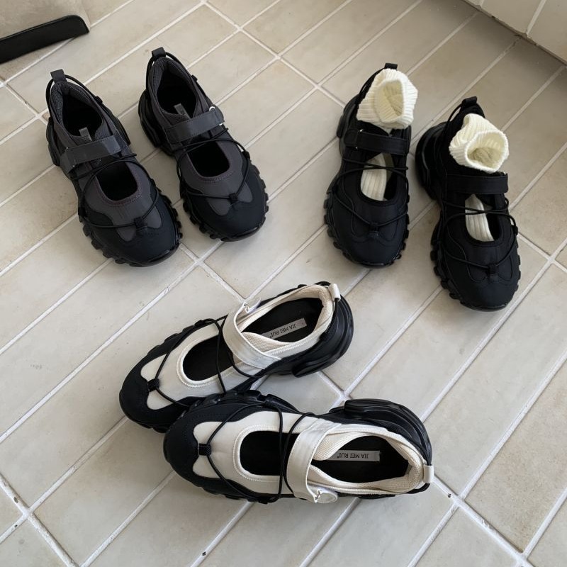 Sneaker Care - Sepatu Mary Jane Platform Chunky Sporty