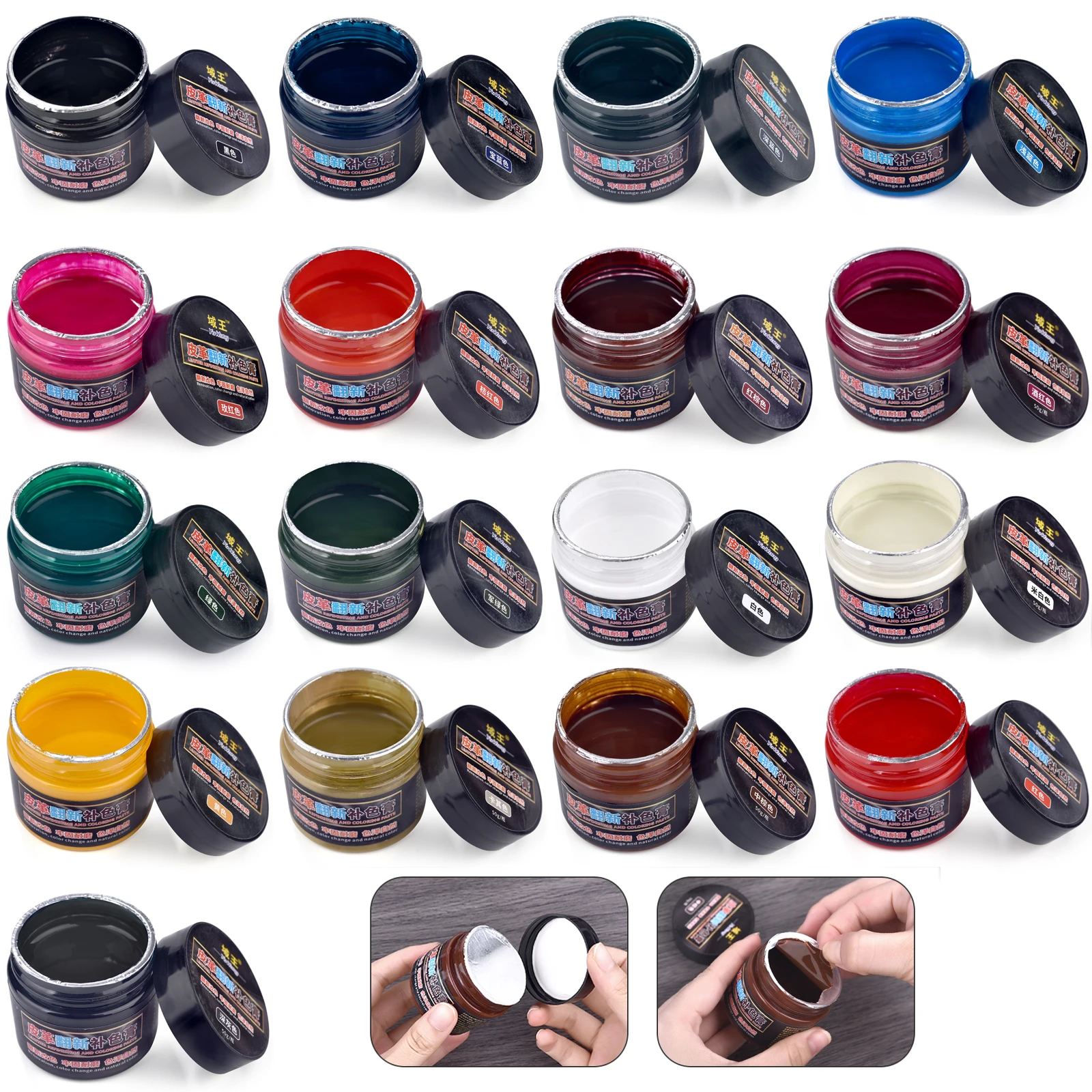 Sneaker Care - 50g Pigmen Cat Perbaikan Kulit DIY