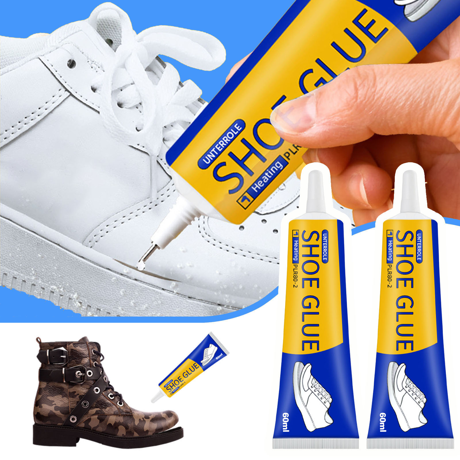 Sneaker Care - 1/2/3 Buah 60Ml Perekat Sepatu Kuat