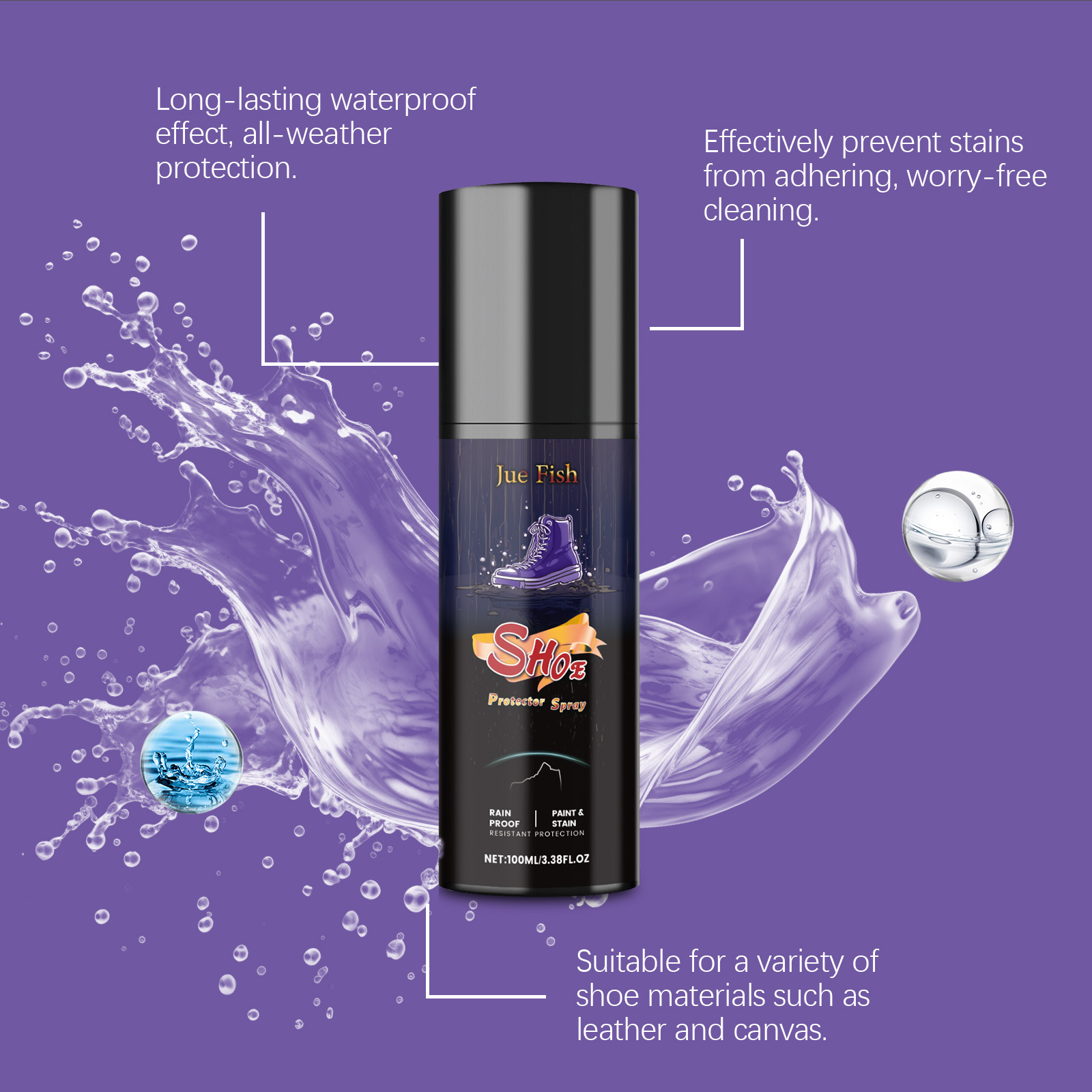Semprotan Pelindung Sepatu 100 - Waterproof Spray Shoe ulasan dan harga