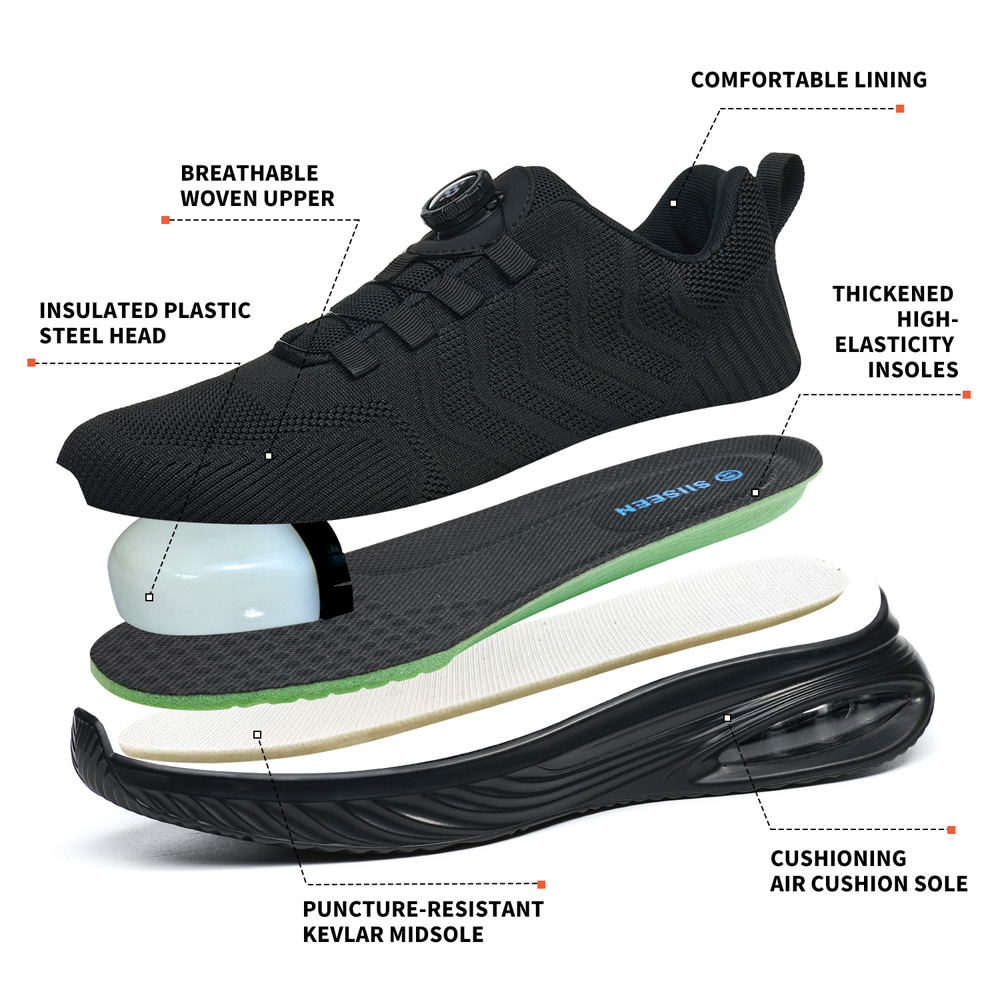 Sepatu Keselamatan Pria dengan - Sneaker Care ulasan dan harga